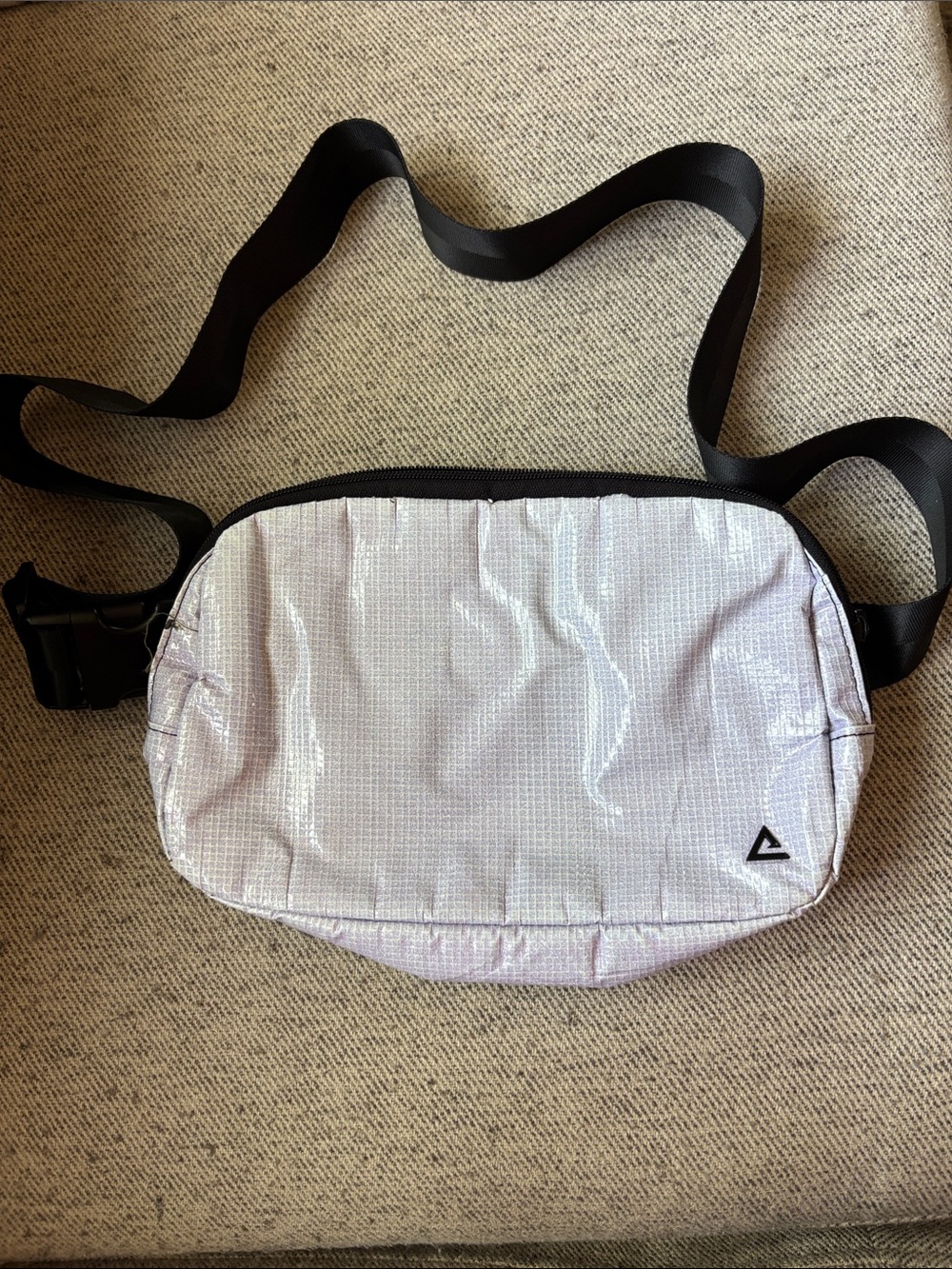 Rareform White Crossbody Belt Bag